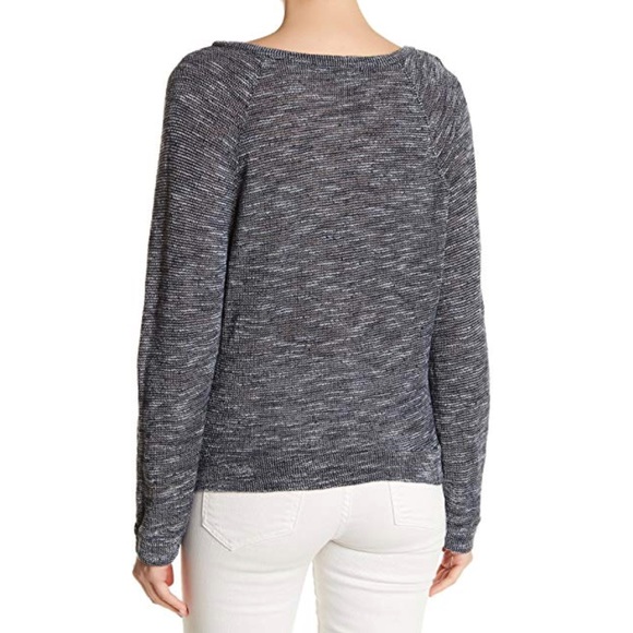 Stateside Long Sleeve Knit Tee Shirt Top - Picture 2 of 3